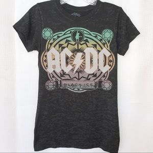 Rockware Black Ice Heather ACDC shirt. Size Large.